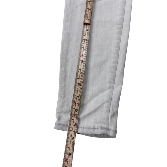 Gap 1969 Womens Inner Cozy Leggings Size 6 28R Light Gray Denim - Picture 4 of 12